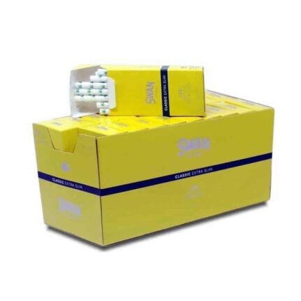 Swan Filtri Extra Slim 5,7 mm Giallo Poppatips – Confezione 20 x 120 Filtrini