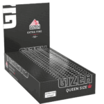Gizeh Black Queen Size Rolling Papers 1 1/4 Medium Size Extra Fine