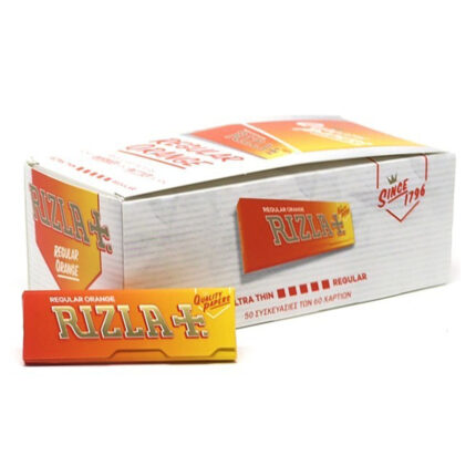 Cartine Rizla Orange Rolling Papers 35x70mm 23 g/m2 50 Libretti