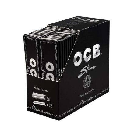 Cartine OCB Premium Black King Size Slim 110mm 14 g/m2 50 Libretti