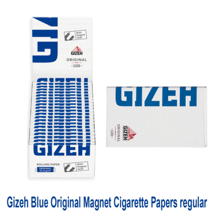 Gizeh Blue Original Magnet Cigarette Papers regular