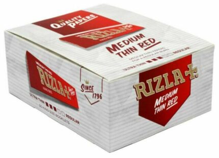 Cartine Rizla Red King Size Slim 110mm 17.5 g/m2 50 Libretti
