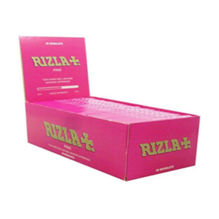 Cartine Rizla Pink Rolling Papers 35x70mm 14.5 g/m2 50 Libretti