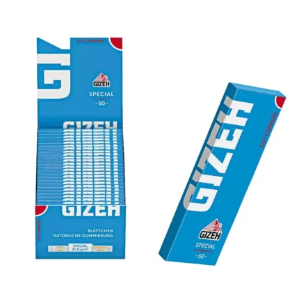 Cartine Gizeh Blue corte regular 50 libretti originali