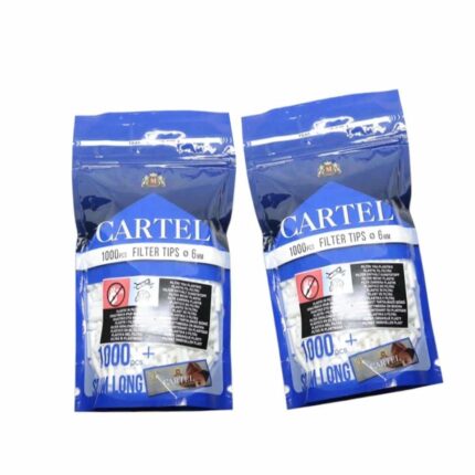 Filtri Cartel Slim 6mm XL 22mm 3000 filtri confezione grande