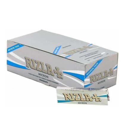 Cartine Rizla Micron Rolling Papers 35x70mm Ultra Thin 12.5 g/m2 50 Libretti