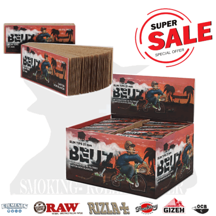 Filtri Beuz Bike Brown 60x21mm – Cartoncino Naturale, 50 Blocchetti