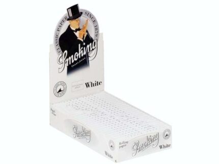 Cartine Smoking White 1¼ Corte – Medium Bianche Regolari da 50 Libretti