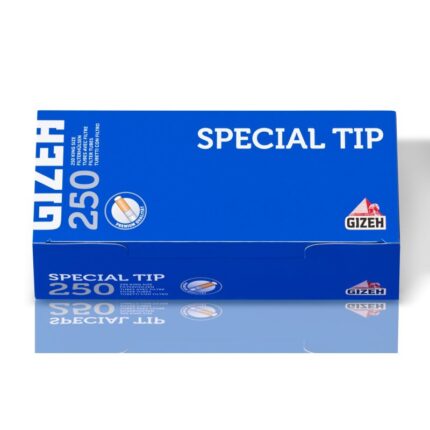 Gizeh Tubetti Special Tip King Size 250er 8mm con Filtro – 4 x Box da 250 Tubi Vuoti per Sigarette (Totale 1000)