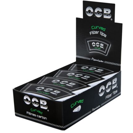Filtri in Carta OCB Curved Filter Tips – Perforati e a Forma di Cono