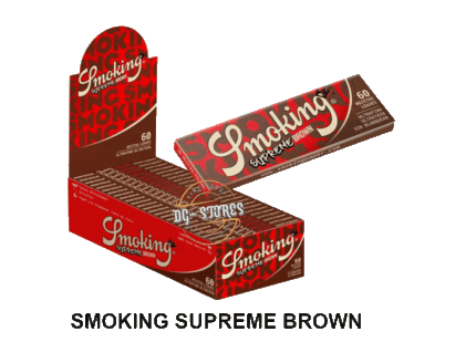 Cartine Smoking Supreme Brown Corte