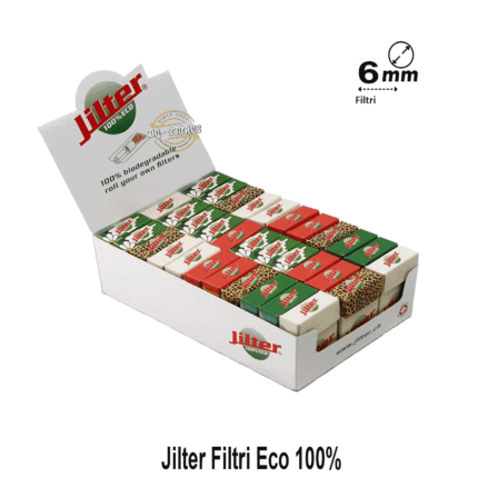 Jilter filtri eco 100% in carta 33 confezioni