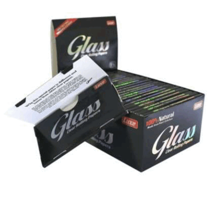 Cartine Glass Clear Medium 1¼ – 24 Libretti